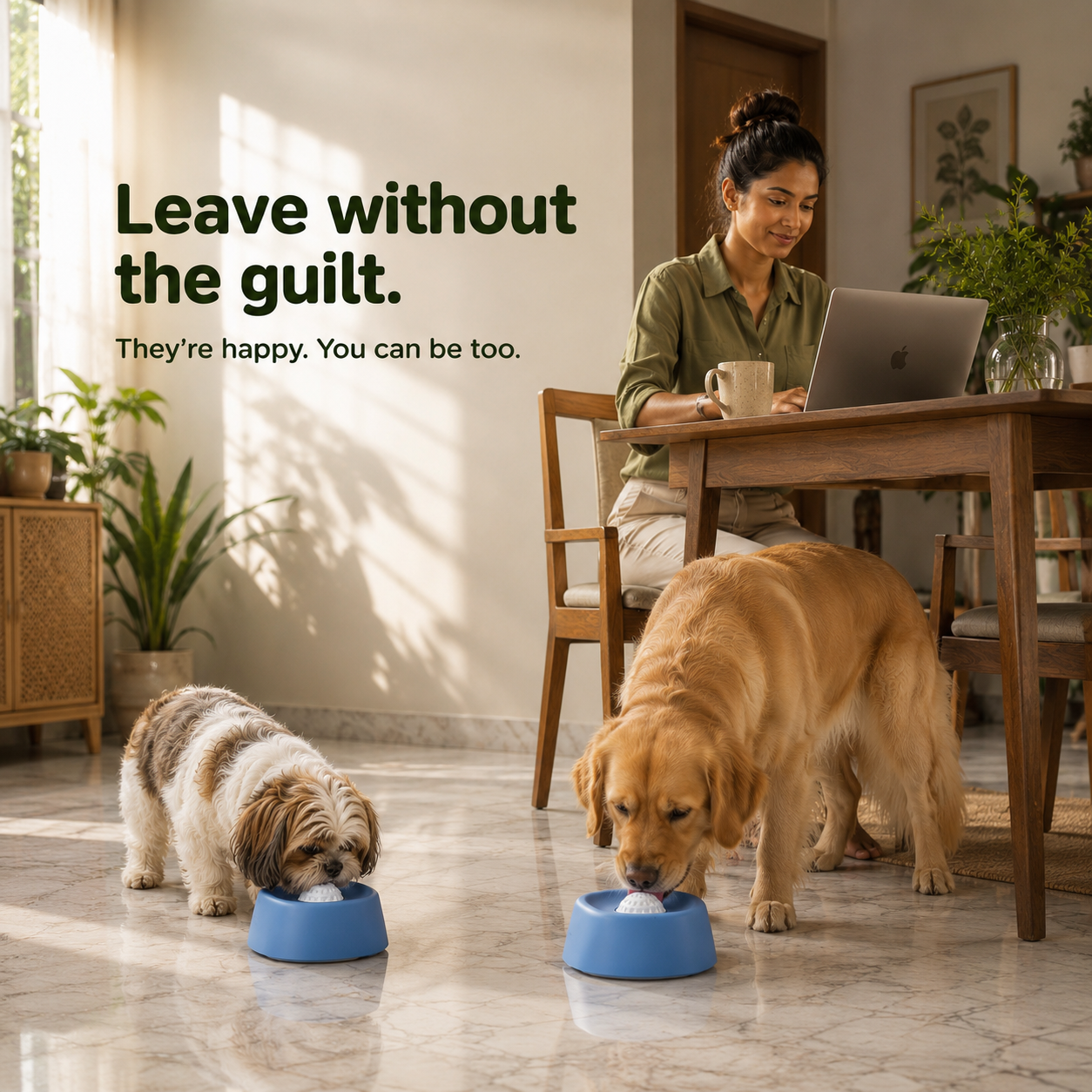 Slow Feeder Dog Bowl